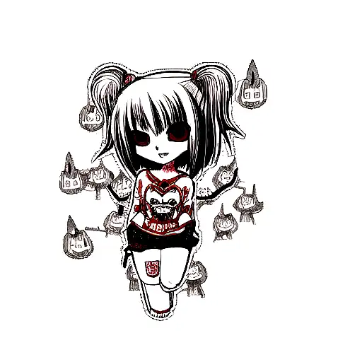 alice madness return tattoo design idea