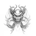 Demon Wings tattoo design idea