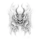 Demon Wings tattoo design idea