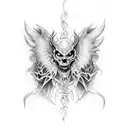 Demon Wings tattoo design idea