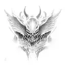 Demon Wings tattoo design idea
