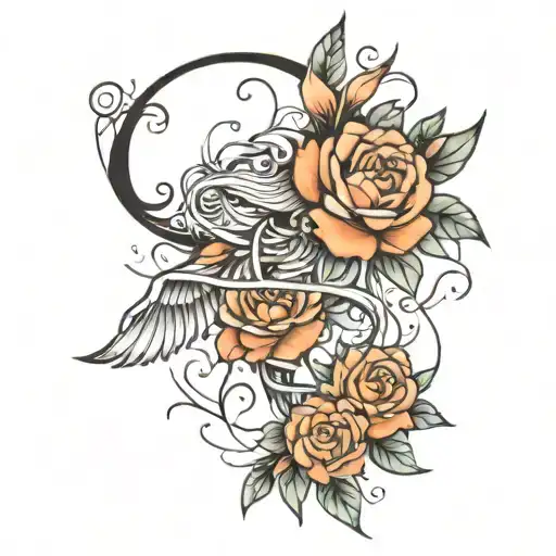never give up on your dreams  tattoo design idea