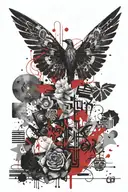 never give up on your dreams tattoo design idea