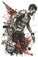 never give up on your dreams tattoo design idea