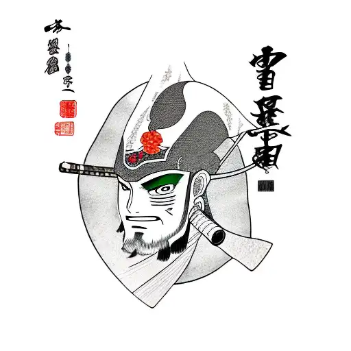 roronoa zoro tattoo design idea