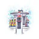 gas pump graffiti  tattoo design idea