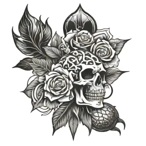 Hustler tattoo design idea