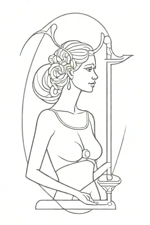 themis tattoo design idea