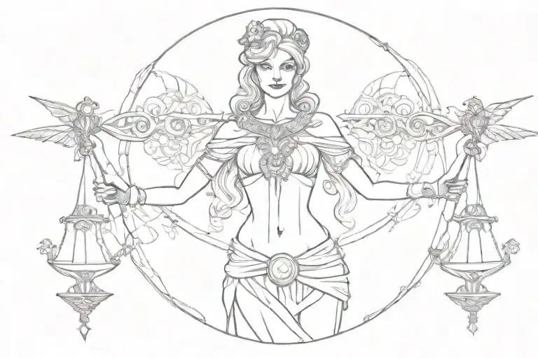themis tattoo design idea