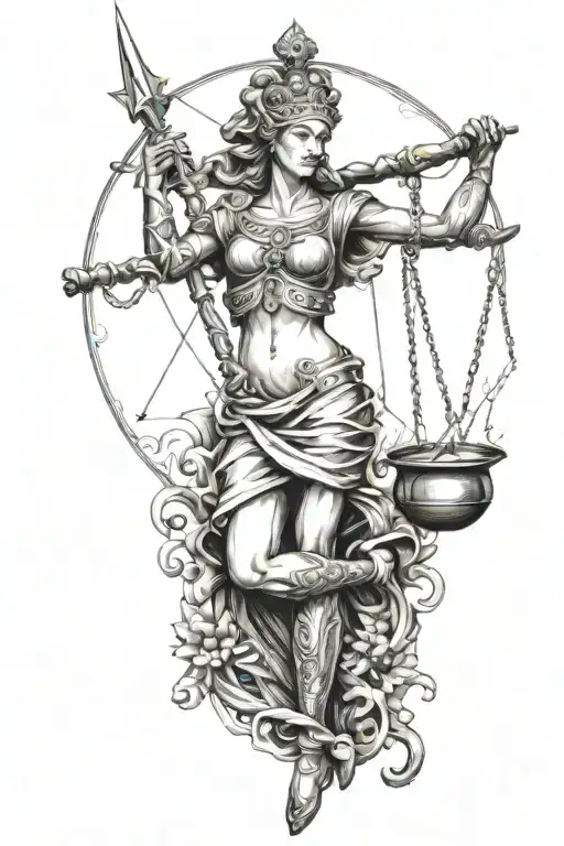 themis tattoo design idea