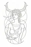 themis tattoo design idea