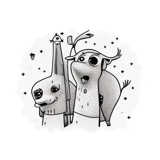 friends tv show  tattoo design idea