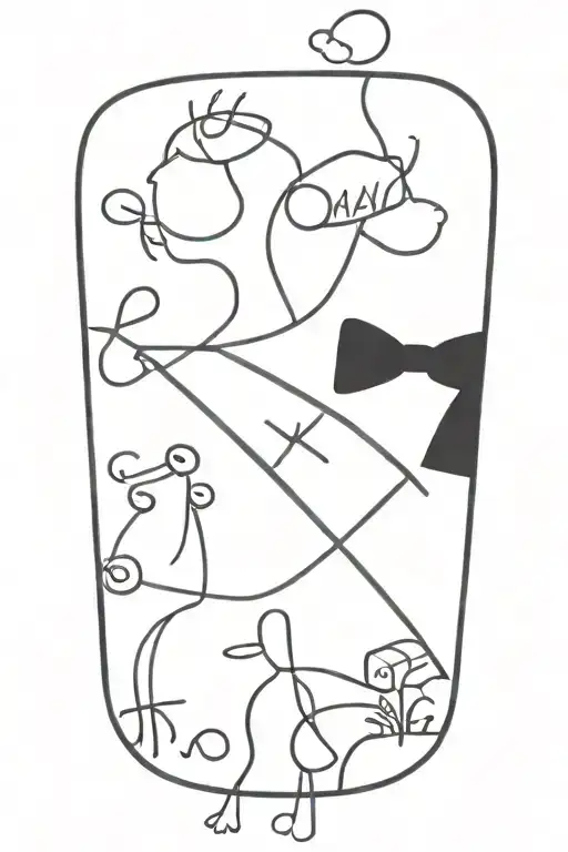 Word "loyalty x" tattoo design idea