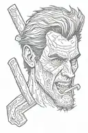evil dead ash  williams tattoo design idea