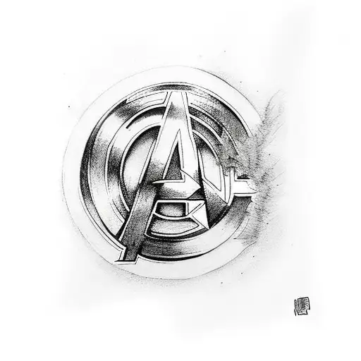avengers tattoo design idea