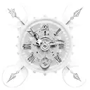 2003 in Roman numerals tattoo design idea