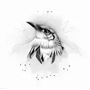 mockingbird tattoo design idea