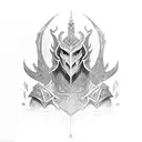 malekith the black blade tattoo design idea