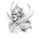 malekith the black blade tattoo design idea