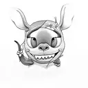 stich tattoo design idea