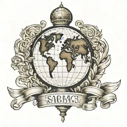 the world is yours trophy from scarface tattoo design idea