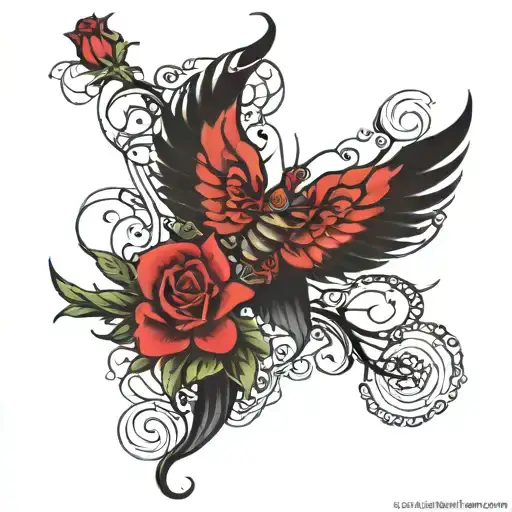 ecap a convo, close the loop tattoo design idea