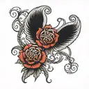 ecap a convo, close the loop tattoo design idea