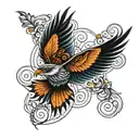 ecap a convo, close the loop tattoo design idea