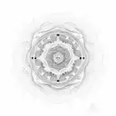 A mandala is a complex geometric design that often features intricate patterns and shapes. It can symbolize unity, balan tattoo design idea