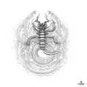centipede tattoo stencil tattoo design idea