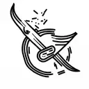 blood and bone donor and recipient tattoo design idea