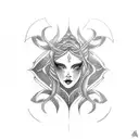 sirens tattoo design idea