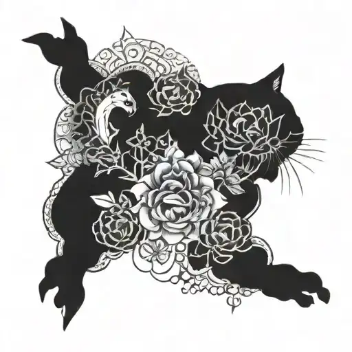 N M M tattoo design idea