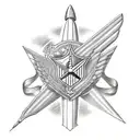 Incorporate your love for american air force and surf into a unique tattoo design tattoo design idea