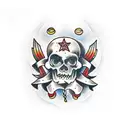 ADA name tattoo design idea