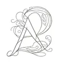 letters Manon tattoo design idea