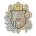 Barcelona crest tattoo design idea