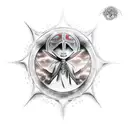  Aang surrounded by all elements  tattoo design idea