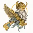 Odin was tattoo design idea