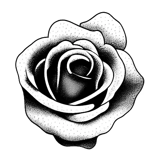 pink roses tattoo design idea