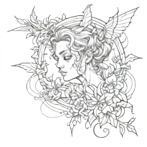 if it's meant to be it won't pass you by  tattoo design idea