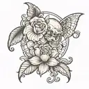 empathy towards others tattoo design idea