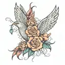 empathy towards others tattoo design idea