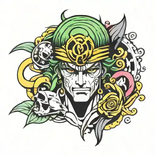 Jojos anime tattoo design tattoo design idea