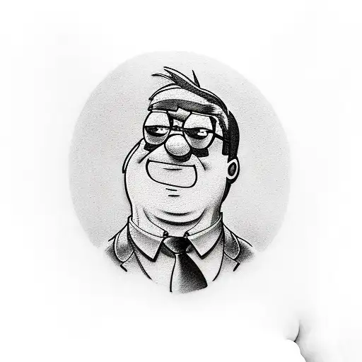 peter griffin tattoo design idea