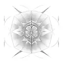 Pinstripes tattoo design idea