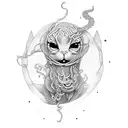 noodles tattoo design idea