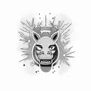 Bojack Horseman tattoo design idea