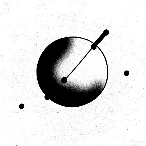 8ball, billiard ball tattoo design idea