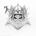 divine crusader tattoo design idea